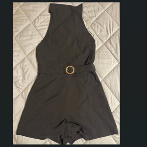 Amanda Uprichard Samba Belted Romper